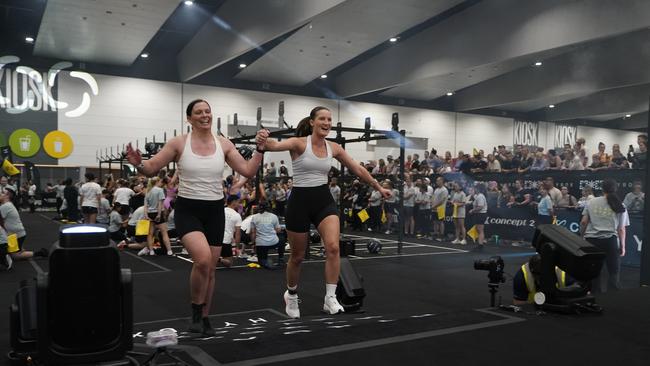 10000 athletes put their fitness to the test in a massive Hyrox competition this weekend (14-15 Dec) at Melbourne Exhibition and Convention Centre. Picture Valeriu Campan