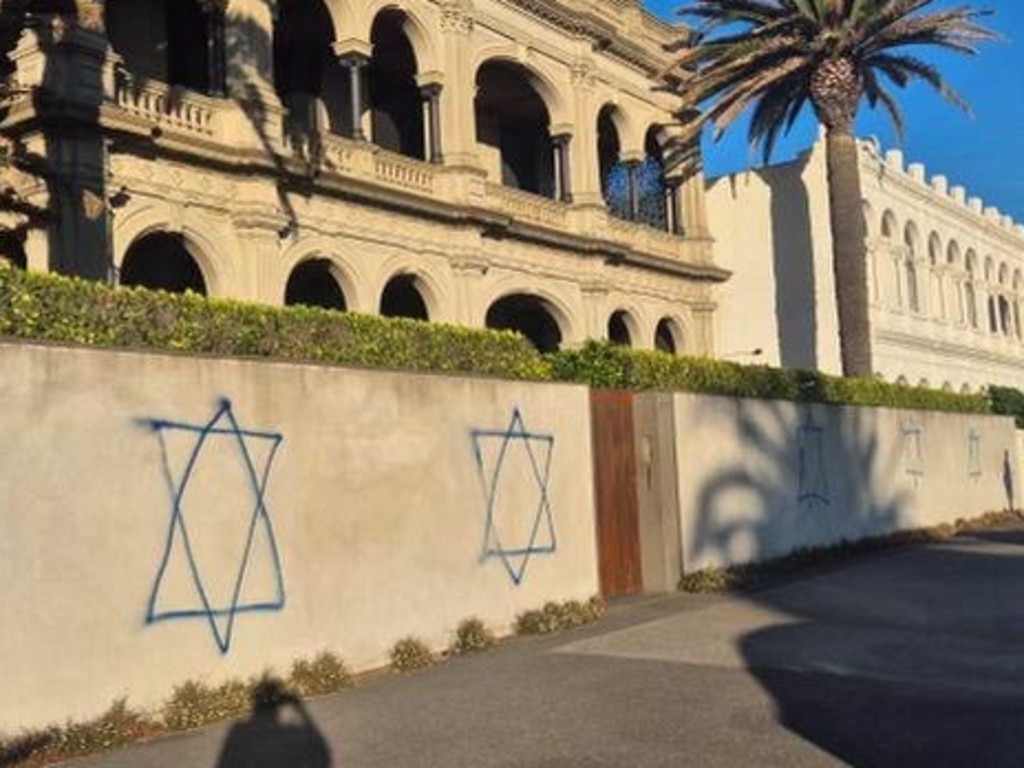 The Middle Park home of Victoria's most successful Jewish businesswomen was attacked by vandals. Picture: Supplied