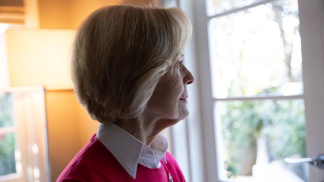 Quentin Bryce at home. Picture: David Kelly