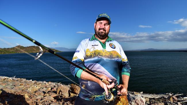 President of the Townsville Barramundi Stocking Society Rhyce Bullimore wants to see fishing on the Ross River Dam. Picture: Alix Sweeney