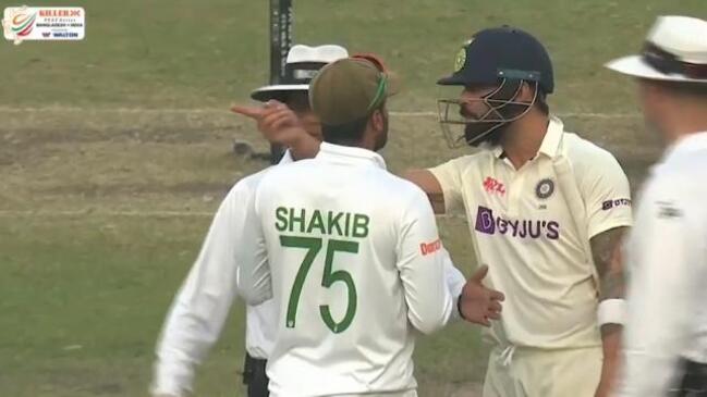 Kohli FUMES after being dismissed for 1 against Bangladesh