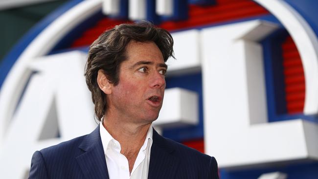 Gillon McLachlan and the AFL have quickly apologies for any distress they had caused Indigenous players and their families.