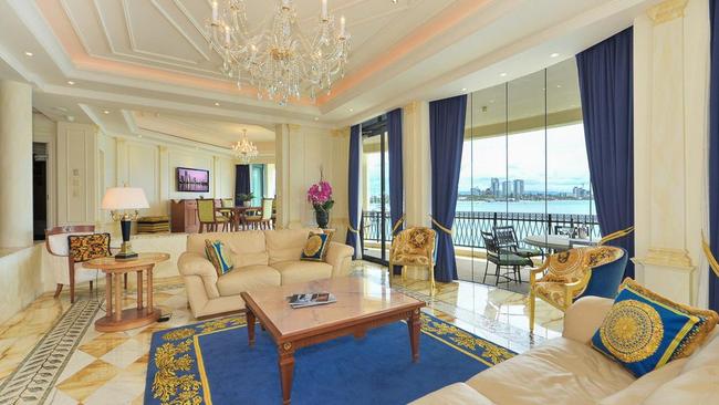 Inside the Palazzo Versace where Prince Charles and Duchess Camilla are rumoured to be staying.