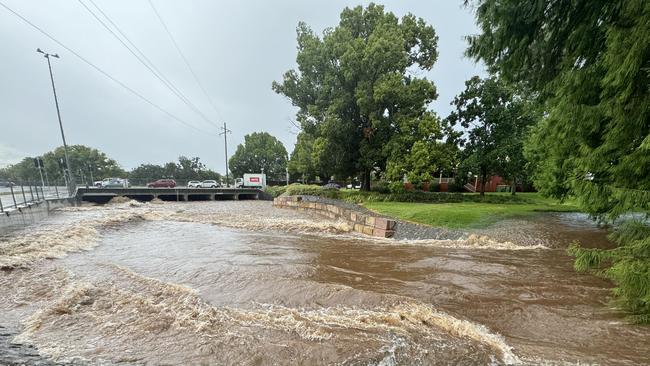 East Creek Toowoomba, 21/12/23. Picture: Will Hunter.