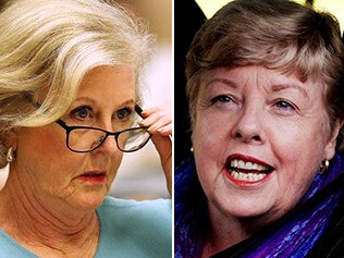 Kindred spirits? Gillian Triggs (left) and Christine Nixon.