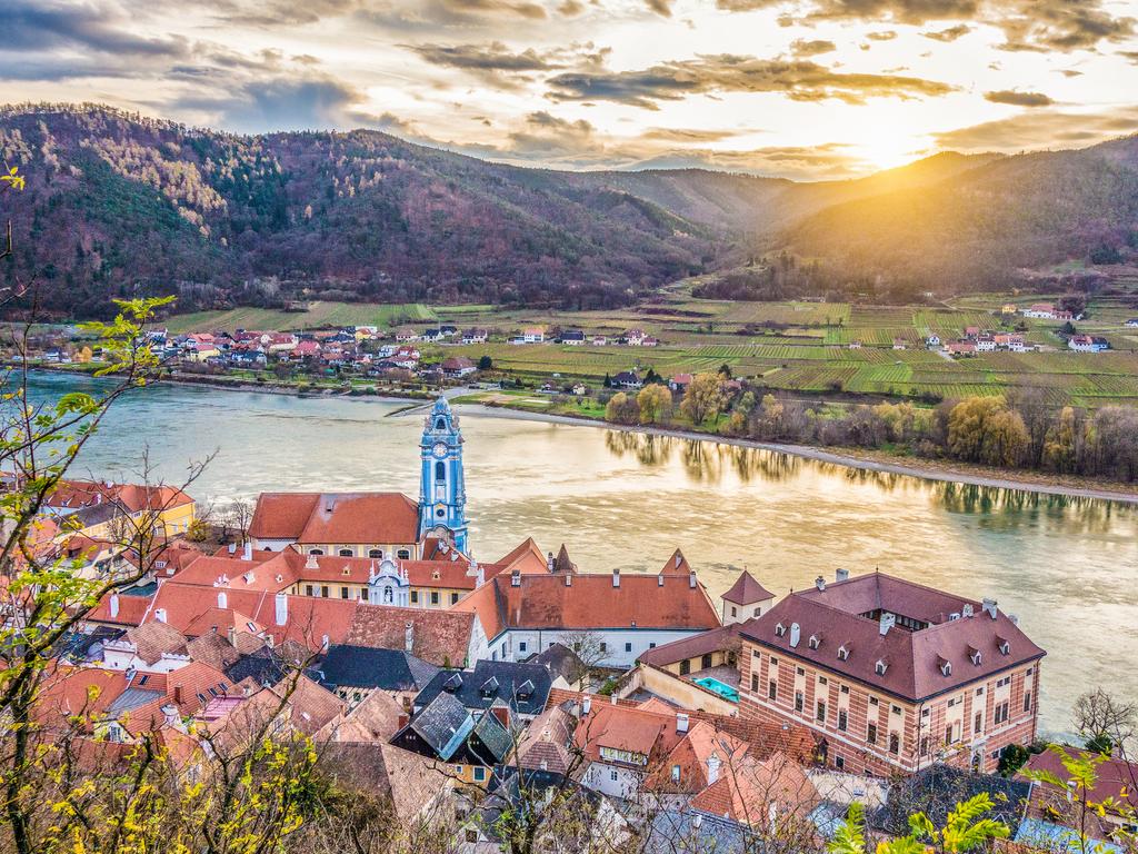 Durnstein in Austria: “Probably the prettiest place I’ve ever been,” says Travel Snob Kevin.