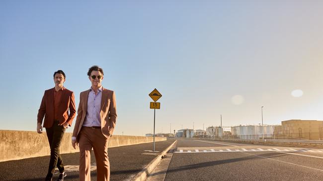 Paul Dempsey and Bernard Fanning of Fanning Dempsey National Park. Photo: Cybele Malinowski