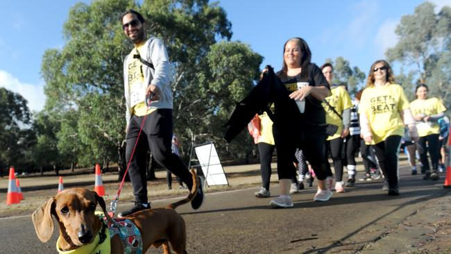 Dementia Australia’s Memory walk and jog. Picture: Andrew Henshaw