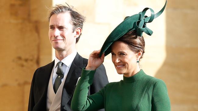 James and Pippa Matthews are worth billions. Picture: Adrian Dennis - WPA Pool/Getty Images