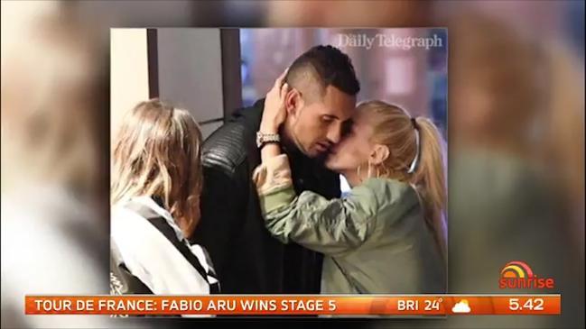 Sunrise hosts argue over Kyrgios going to a nightclub