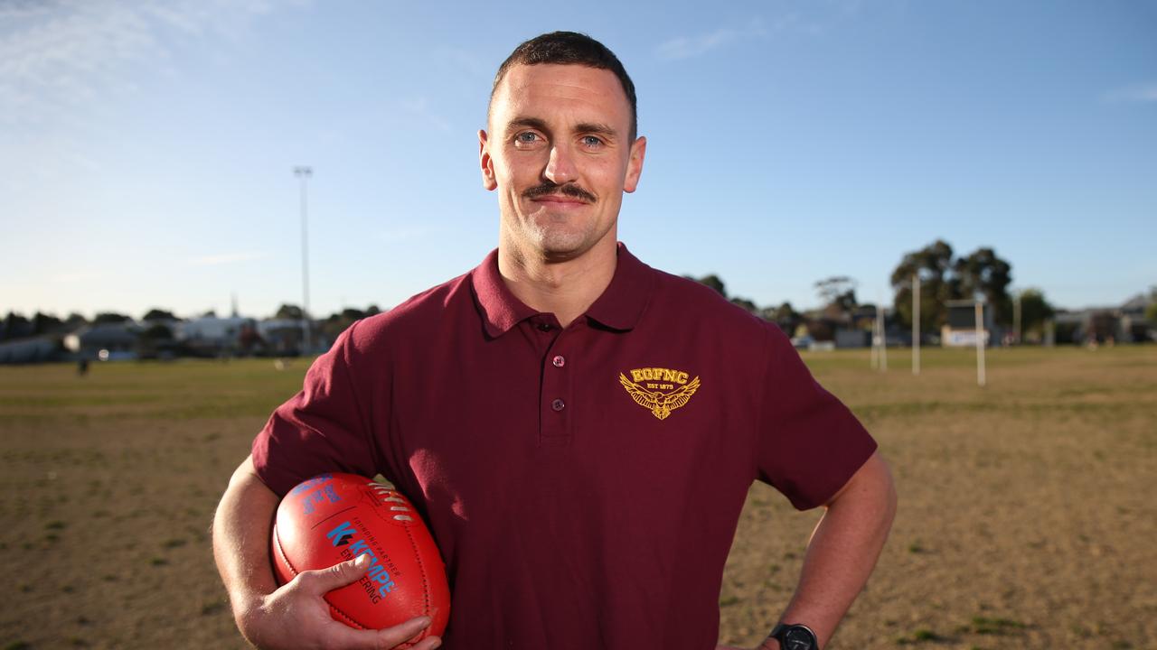 Ned Aulsebrook will coach East Geelong in 2024. Picture: Alan Barber