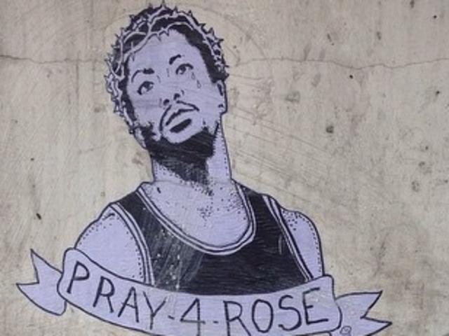 NBA Jammed: Fans erect Derrick Rose shrine