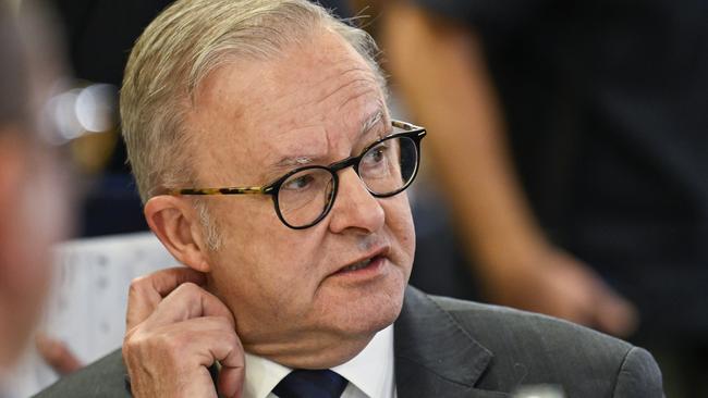 The sheer scale of the election result flabbergasted even the most bullish Labor strategists – right up to Prime Minister Anthony Albanese himself. Picture: NewsWire/Martin Ollman