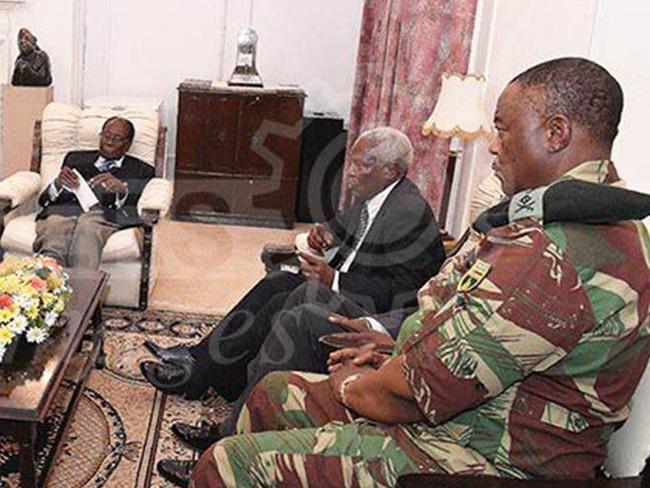 The military does not want Mugabe to hand power to his wife Grace. Picture: Zimpapers/Herald