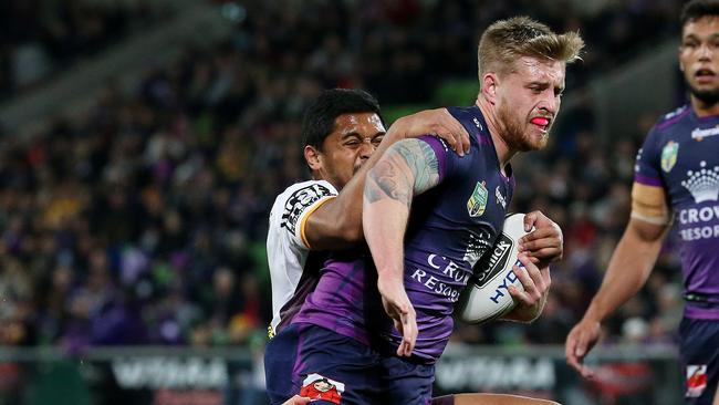 Cameron Munster, who hails from Rockhampton, is now a Queensland Origin star and Melbourne Storm premiership winner. Picture: Colleen Petch.