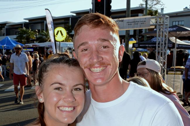 Luci Vam and Dylan Jewell at Chirn Park Street Festival. Picture: Regina King