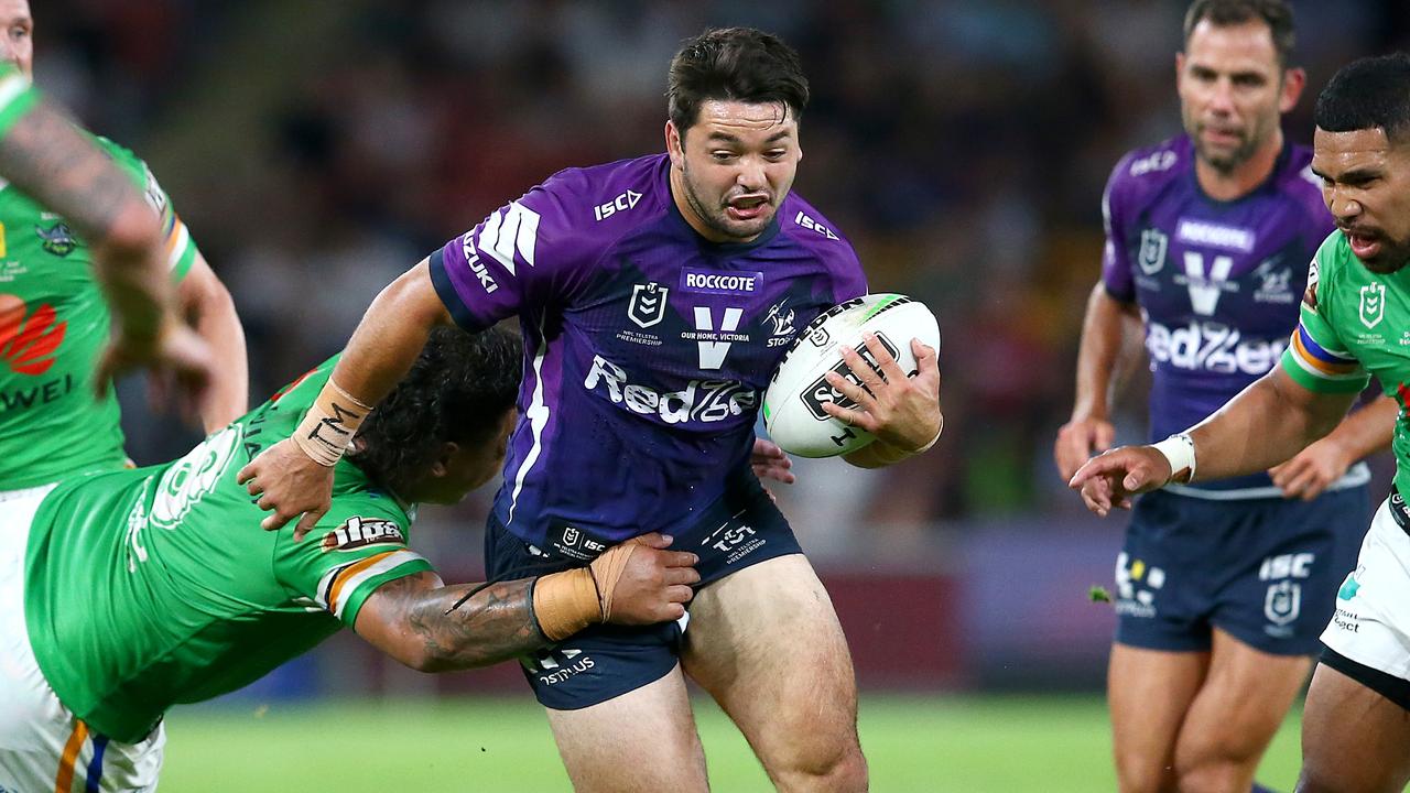 Brandon Smith will meet with the Roosters before heading back to Melbourne. Picture: Jono Searle/Getty Images