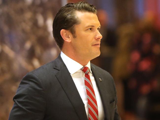 Pete Hegseth is a host on Fox News. Picture: Getty/AFP