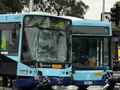 Nine News Sydney@9NewsSydA bus crash is causing significant delays on Anzac Parade and High St, Kensington. All southbound lanes of Anzac Parade are CLOSED.