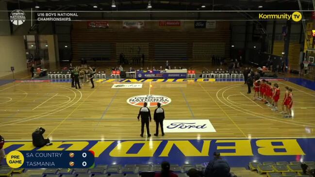 Replay: SA Country v Tasmania (Boys) - Basketball Australia Under-16 National Championships Day 4