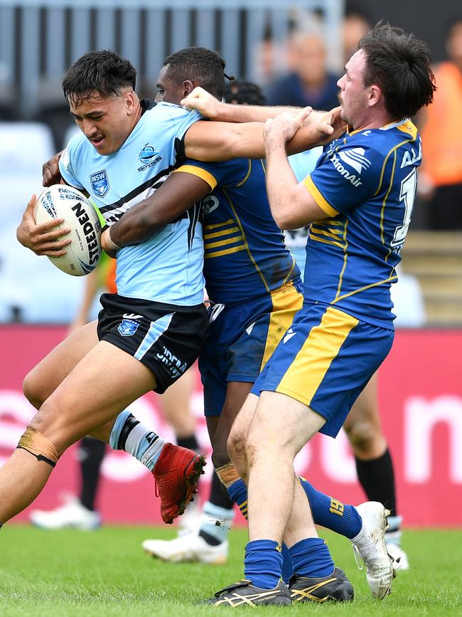 Centre prospect Manaia Waitere. Picture: NRL Photos