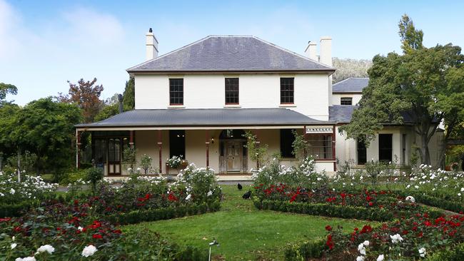 Glen Derwent Heritage Retreat offers bed-and-breakfast accommodation upstairs and tea rooms downstairs. Picture: MATT THOMPSON