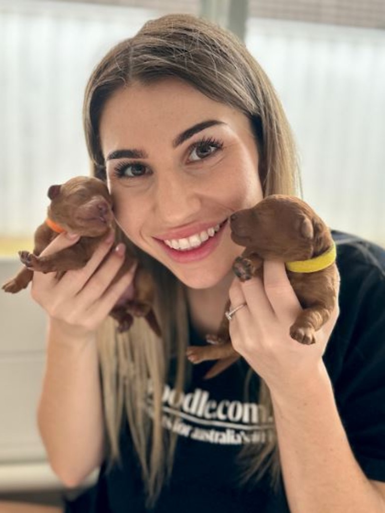 The 27-year-old also spoke about her dog shampoo to anyone who would listen. Picture: Supplied