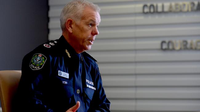 Police Commissioner and COVID-19 co-ordinator Grant Stevens. Picture: Sam Wundke