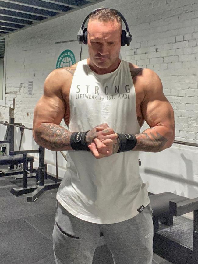 Geelong's most ripped bodies - Chris Bradford. Picture: Instagram