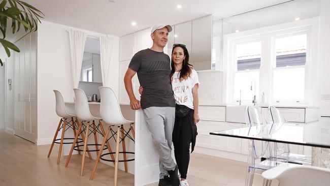 Gary and Anthea Horton are selling their North Bondi home through agent Paula Simoes of The Agency. Picture: Sam Ruttyn