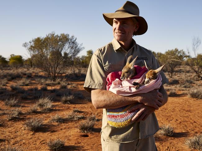 The Kangaroo Sanctuary founder and owner Chris “Brolga” Barns will be in the video.