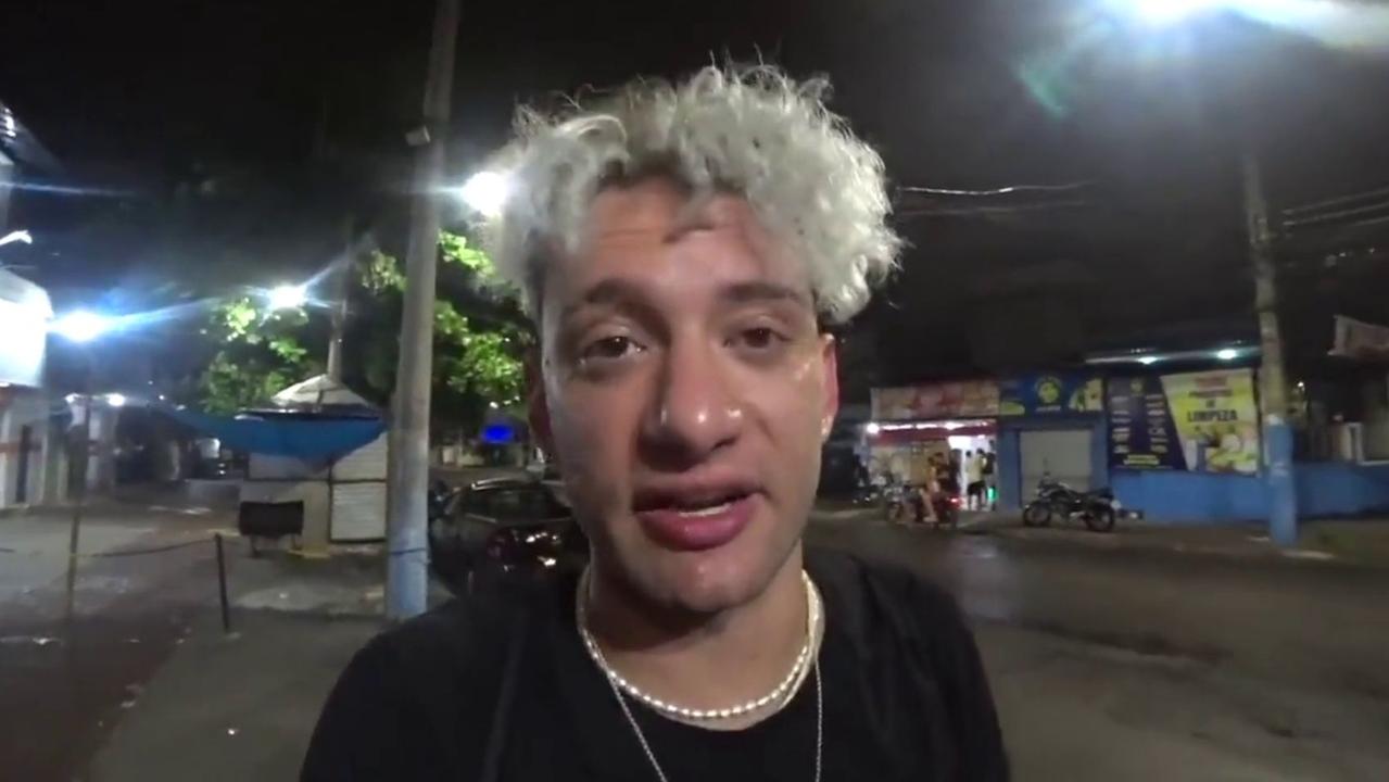 Timmy Karter gained unprecedented access to the favela, which he shared on his YouTube channel. Picture: Twitter / TimmyKarter