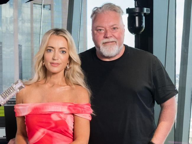 KIIS FM breakfast radio hosts Jackie 'O' Henderson and Kyle Sandilands. Picture -  Supplied