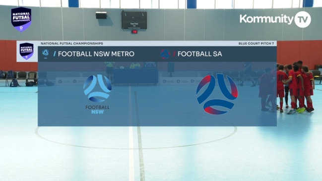 Replay: Football Australia National Futsal Championships Day 1 -  Football NSW Metro v Football SA (U16 Boys)