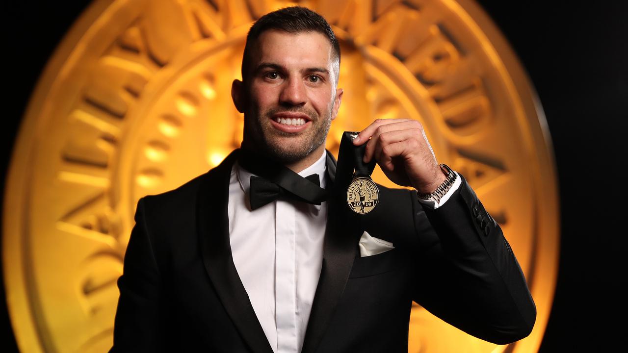 James Tedesco was crowned the 2019 Dally M Medal winner.