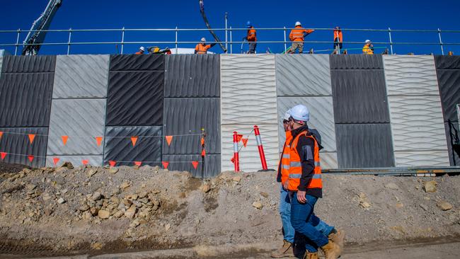 CIMIC is a major construction firm in Australia, including leading Melbourne’s West Gate Tunnel project. Picture: Jake Nowakowski