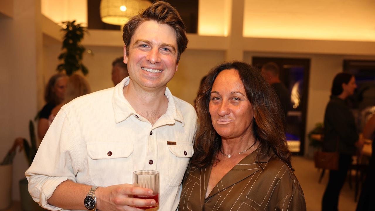 Thomas Drewett and Tracy Sinclair at The Tamborine Boutique Hotel Launch at Mount Tamborine for Gold Coast at Large. Picture, Portia Large.