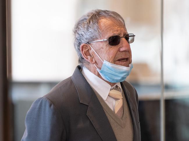 SYDNEY, AUSTRALIA - NewsWire Photos September 7, 2020: Anthony Caruana arrives at the Downing Centre, Sydney. Picture: NCA NewsWire / James Gourley