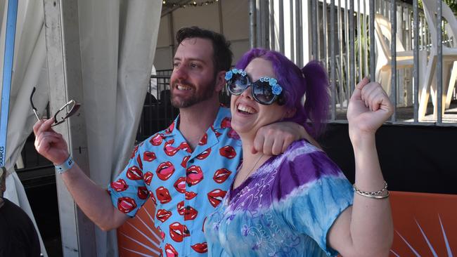 Lyndee Blizzard and Joshua Lynch at the 2022 Caloundra Music Festival. Photo: Elizabeth Neil