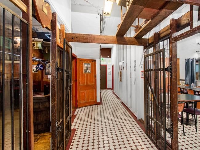 Inside Charters Towers' historic Court House Hotel. Picture: Supplied.