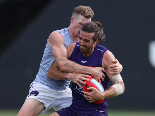 Fremantle training. Picture: Fremantle FC