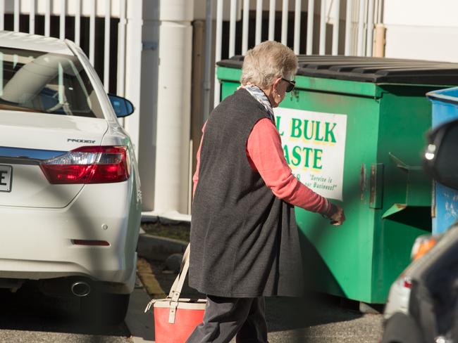 Onkaparinga Mayor Lorraine Rosenberg arriving at the Onkaparinga council offices last year. The council has come under fire for its credit card purchases. Picture: Matt Loxton