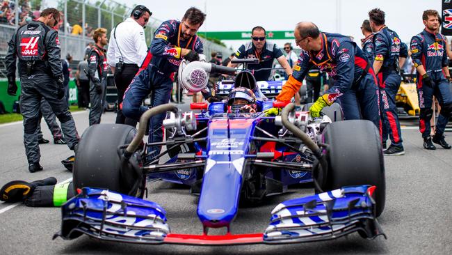 MONTREAL, QC — JUNE 11: Daniil Kvyat of Scuderia Toro Rosso and Russia during the Canadian Formula One Grand Prix at Circuit Gilles Villeneuve on June 11, 2017 in Montreal, Canada. (Photo by Peter Fox/Getty Images)