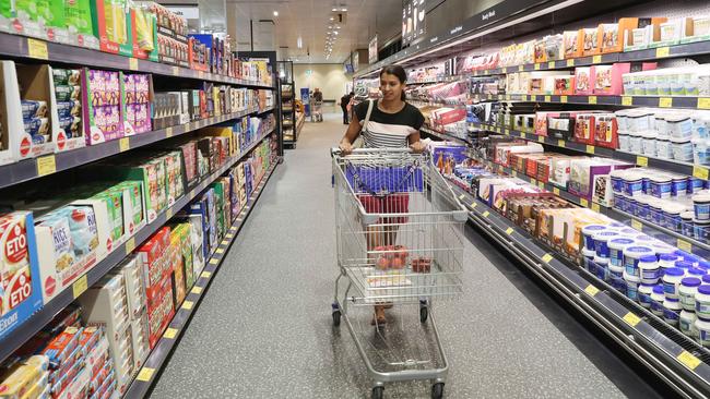 Woolworths and Coles have dodged a forced corporate break-up by the ACCC. Picture: David Swift