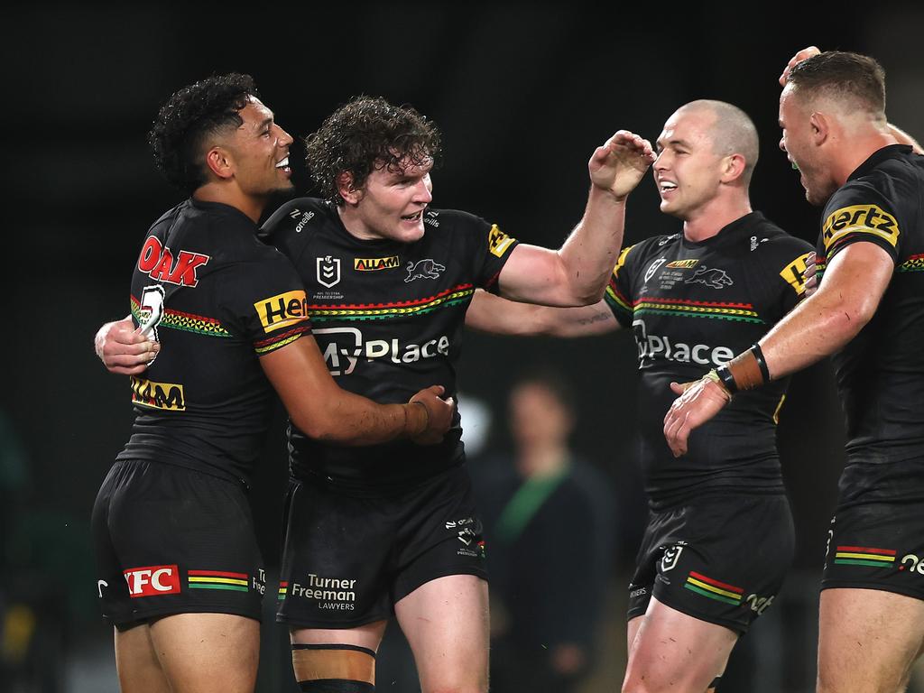 The Panthers have become the first team in 50-years to qualify for five straight grand finals. Picture: Getty Images