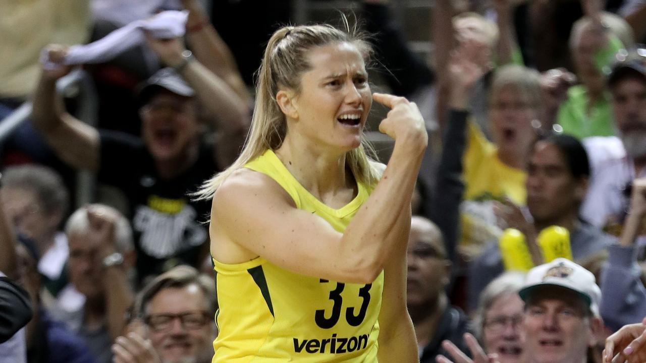Sami Whitcomb shone for the Storm in the WNBA Finals.