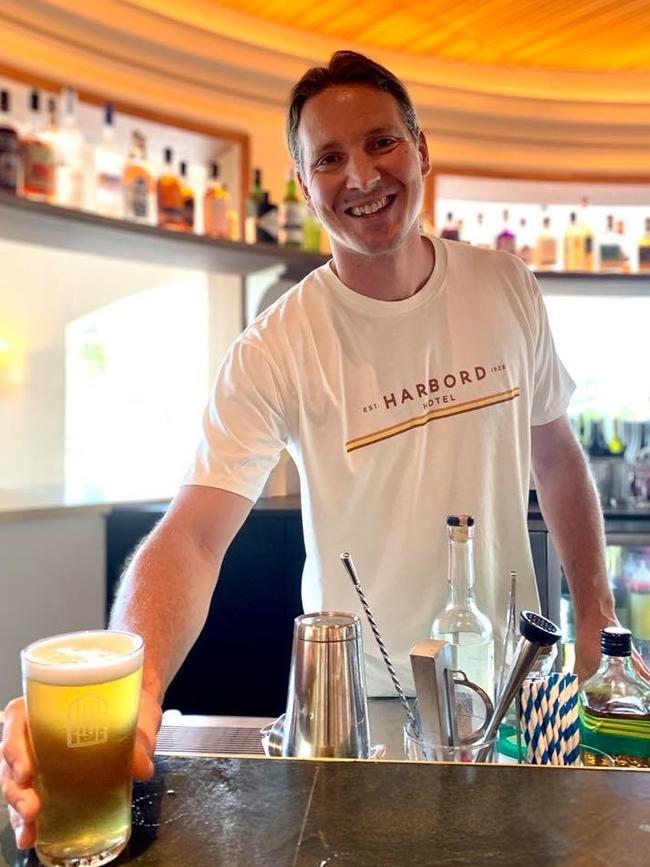 Harbord Hotel owner Glenn Piper is behind a major revamp of the popular seaside venue, which opened on Sunday, Picture: Madelaine Wong