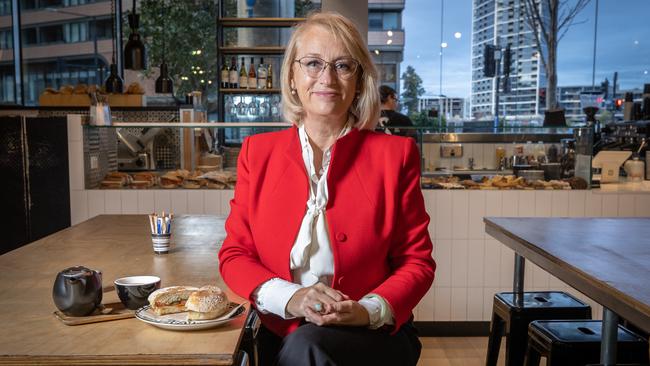 Lord Mayor Sally Capp wants Melbourne to have a population of six million people. Picture: Jake Nowakowski