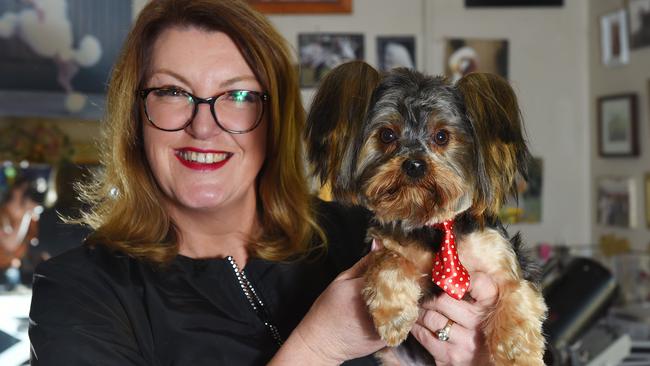 Number 1: Trish Wileman of Hairy Cherubs, Whittlesea with Bear. Picture: Josie Hayden