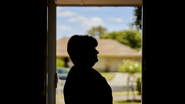 Gilly at her northeastern suburbs home. Picture: Matt Loxton